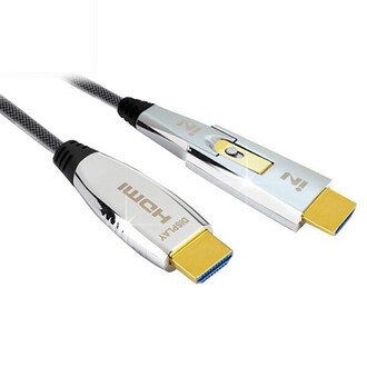 10m 장거리 프로젝터연결 마이크로 HDMI to HDMI 변환 메쉬케이블