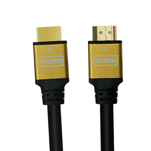 HDMI2.0 양방향 모니터 연결 금도금 메탈 케이블 5m