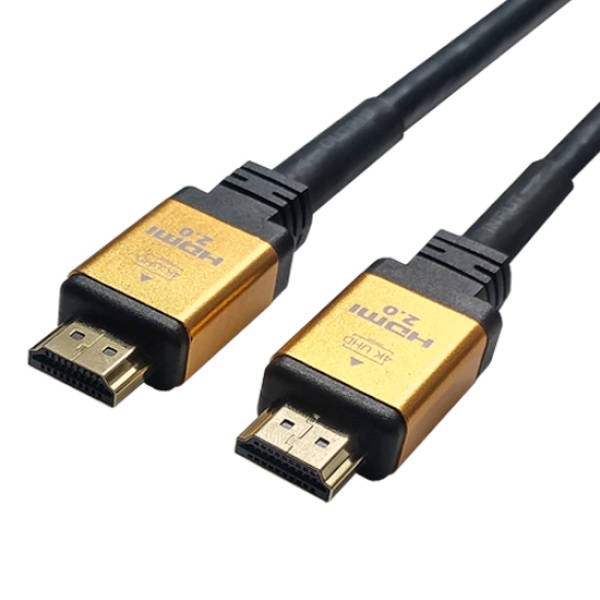 HDMI 2.0 골드메탈 장거리 모니터 케이블 20m