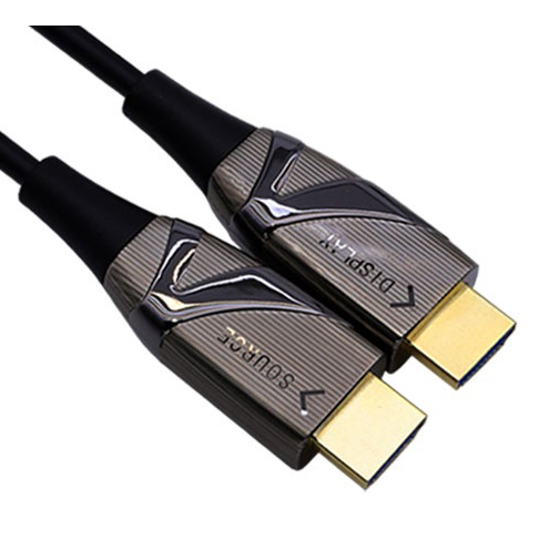 HDMI 2.0 AOC 4K 하이브리드 모니터 장거리 광 케이블 30m