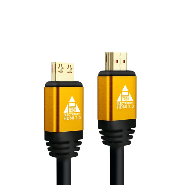 락킹커넥터 HDMI 2.0 모니터 연결 메탈 케이블 1m