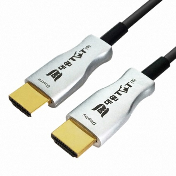 HDMI 2.1 모니터 광 장거리 케이블 20m