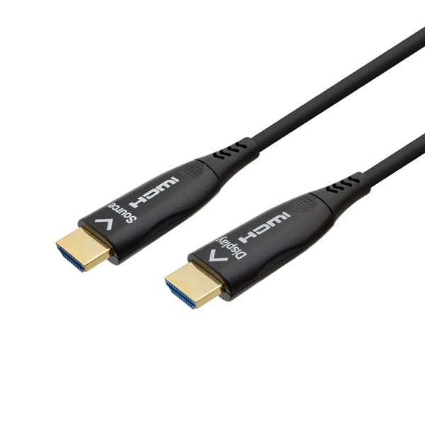 하이브리드 HDMI2.0 광 장거리 연결 단방향 케이블 20m