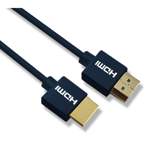 4K2K 슬림형 2.0ver HDMI 연결 케이블 2m 다크네이비