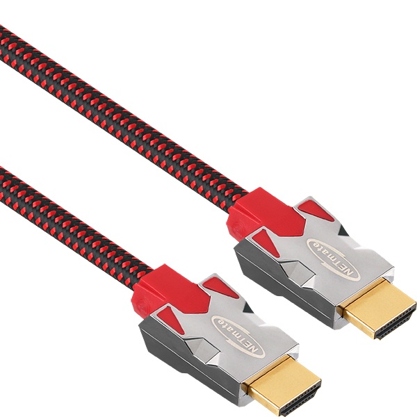 HDMI 2.1ver 메탈형 모니터 연결 케이블 3m