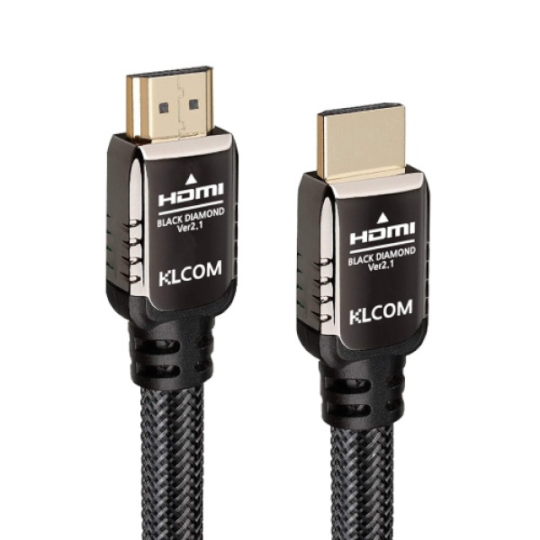 블랙메탈 HDMI 2.1ver 모니터 연결 케이블 1m