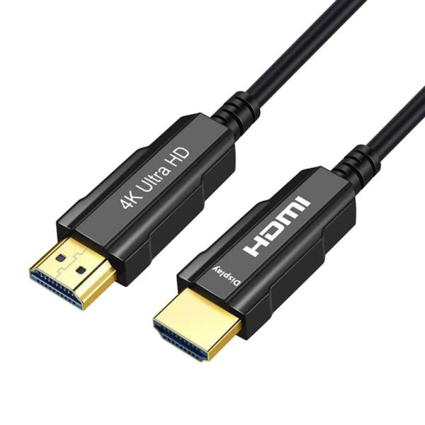 HDMI 2.0ver 고사양 AOC 하이브리드 광 장거리 케이블 50m 블랙