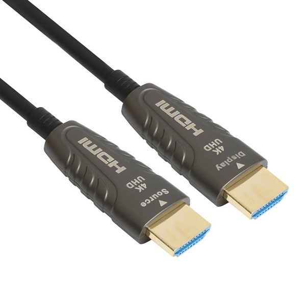 HDMI 2.0 모니터 장거리 연결 광 케이블 100m