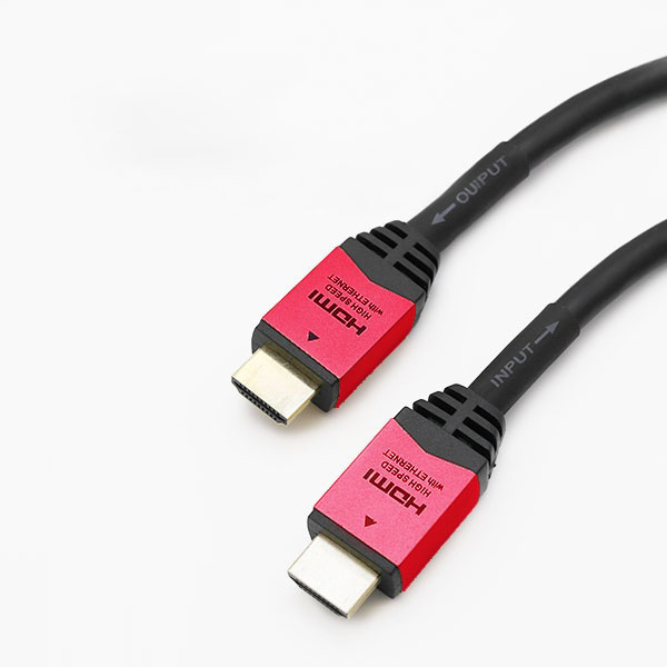HDMI2.0 장거리IC칩적용 메탈 모니터 연결 케이블 15m