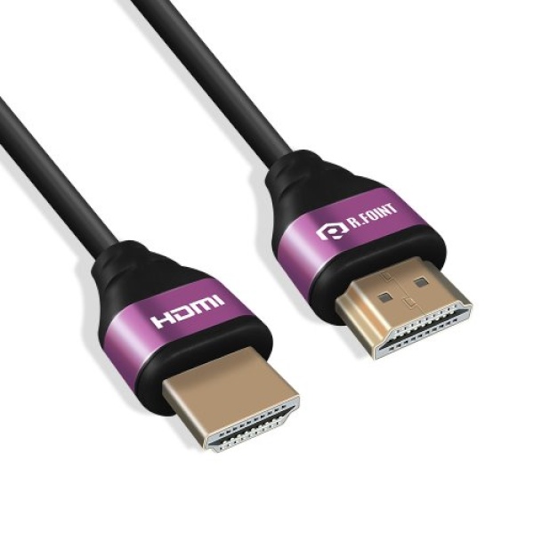 퍼플메탈 2.0ver 고성능 모니터 HDMI 케이블 2m