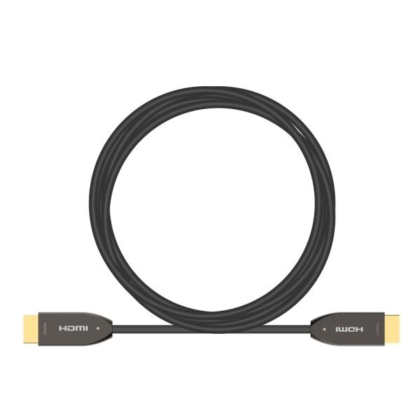 HDMI 2.1ver 고성능 디스플레이 광 케이블 2m 블랙