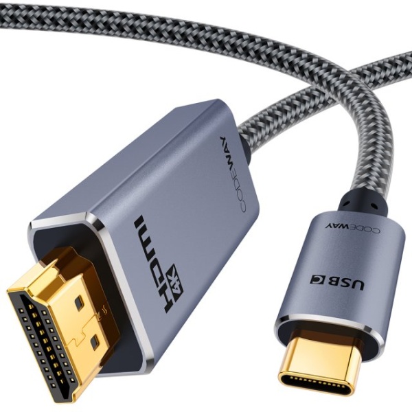 USB C타입 3.1 to HDMI 미러링 모니터 케이블 2m [넷플릭스지원]