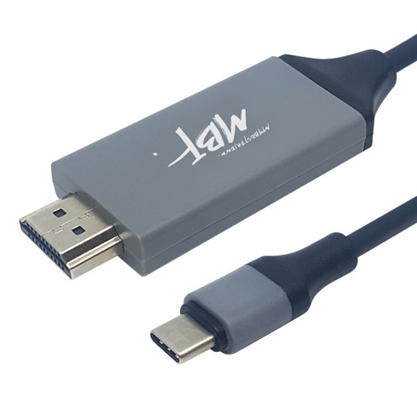 USB 3.1 C type 변환 HDMI1.4ver 미러링 케이블 3m [넷플릭스/덱스지원]