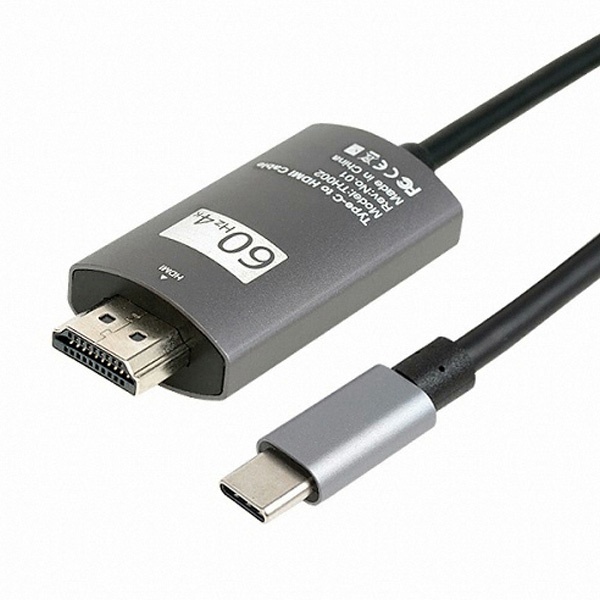 C type to HDMI 2.0 미러링 모니터 변환 케이블 2m