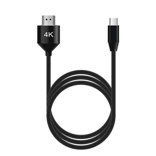 USB 3.1 C타입 to HDMI 2.0 모니터 슬림 변환 케이블 2m