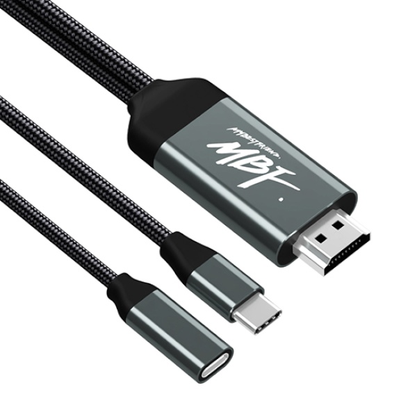 Type-C 3.1 to HDMI 2.0 충전지원 모니터 케이블 2m
