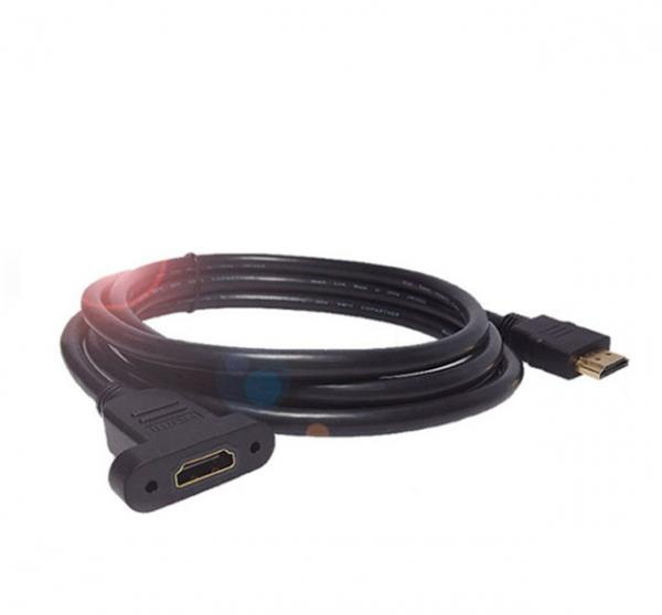 HDMI 1.4 M/F 연장 락킹커넥터 케이블 0.6m