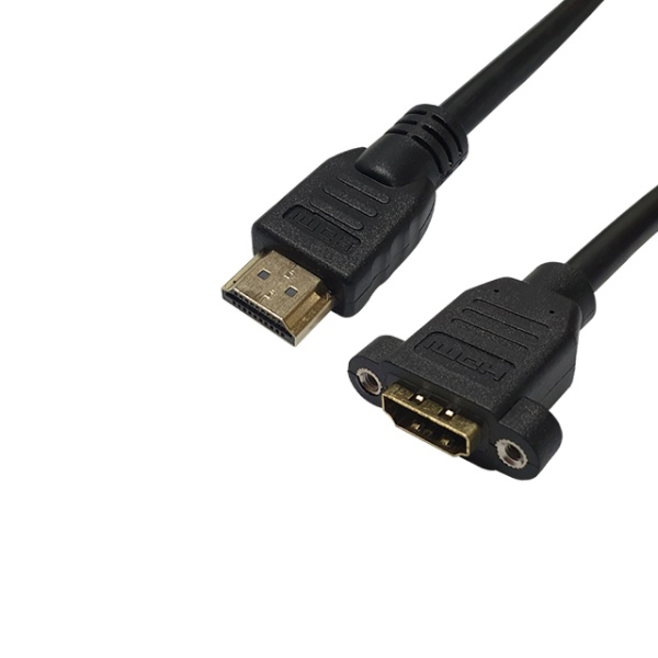 HDMI to HDMI 1.4 M/F 판넬형 연장 케이블 2m