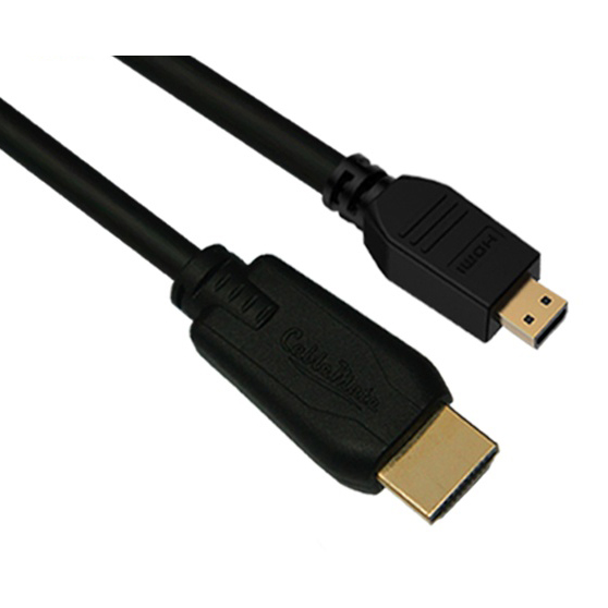 플스/엑스박스 마이크로HDMI to HDMI 소형기기 디스플레이 연결 케이블 블랙 5m