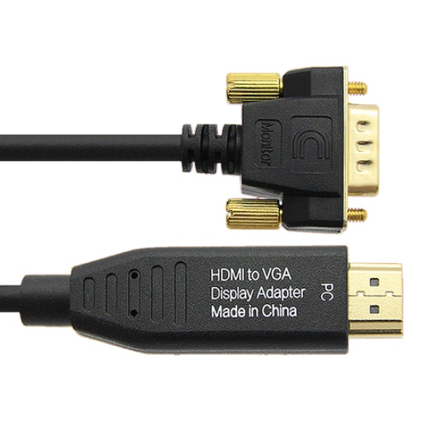 HDMI 변환 D-SUB 모니터 케이블 1.8m