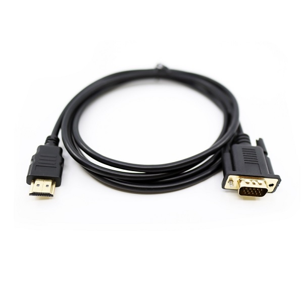 HDMI 1.4 변환 RGB 모니터 케이블 블랙 1.8m