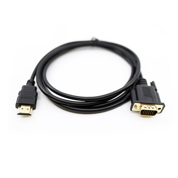 HDMI 1.4ver to D-SUB 구형모니터 변환 케이블 블랙 3m
