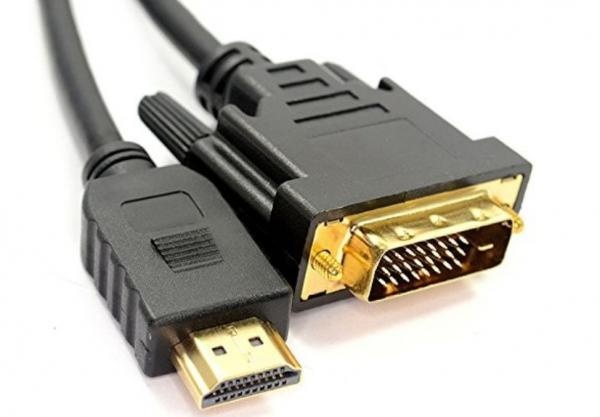 HDMI 1.4 to DVI-D 듀얼 기본 케이블 1m