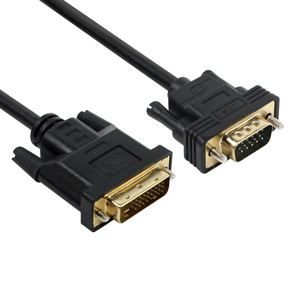DVI 듀얼 구형모니터 연결 RGB 장거리 연결 케이블 5m