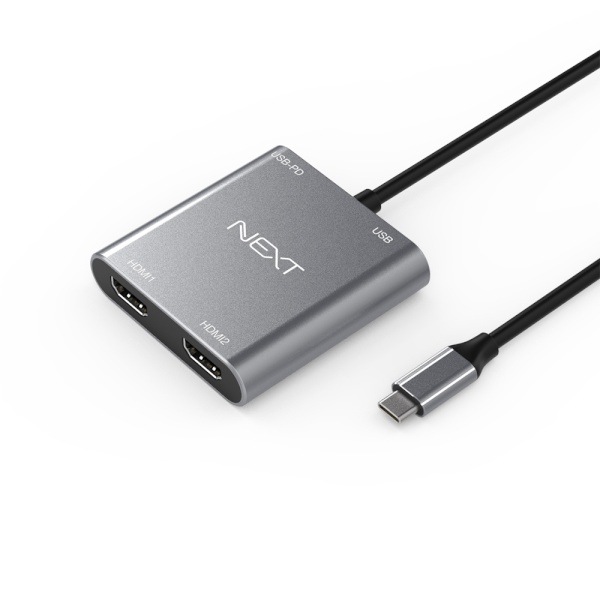 USB C타입 to HDMI 2포트 컨버터 [디스플레이알트모드전용]