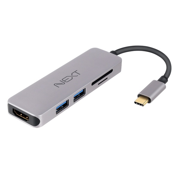 USB C 타입 to SD/마이크로SD+USB3.0x2+HDMI 멀티컨버터