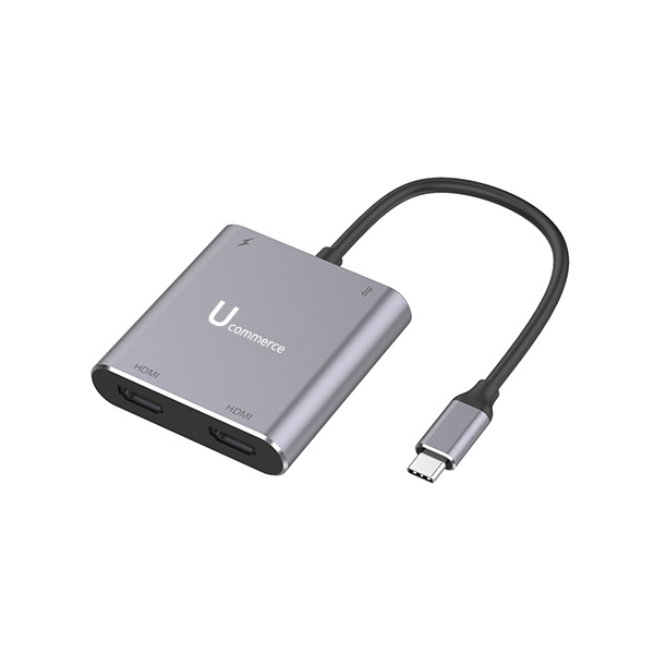 Type-C 3.1 to HDMI 듀얼 미러링 컨버터