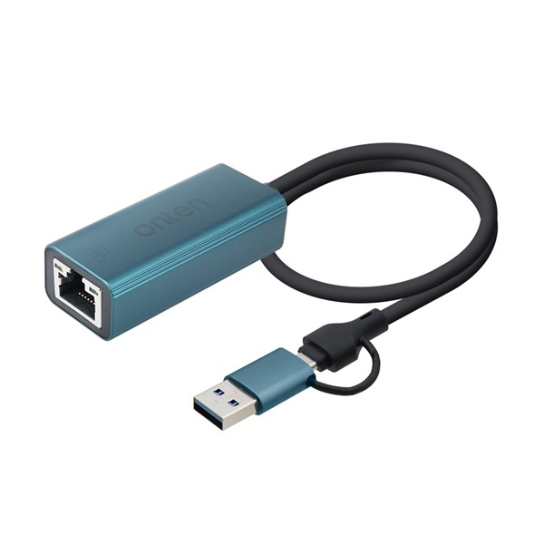 USB A or C to RJ45 네트워크 유선랜 케이블형 컨버터