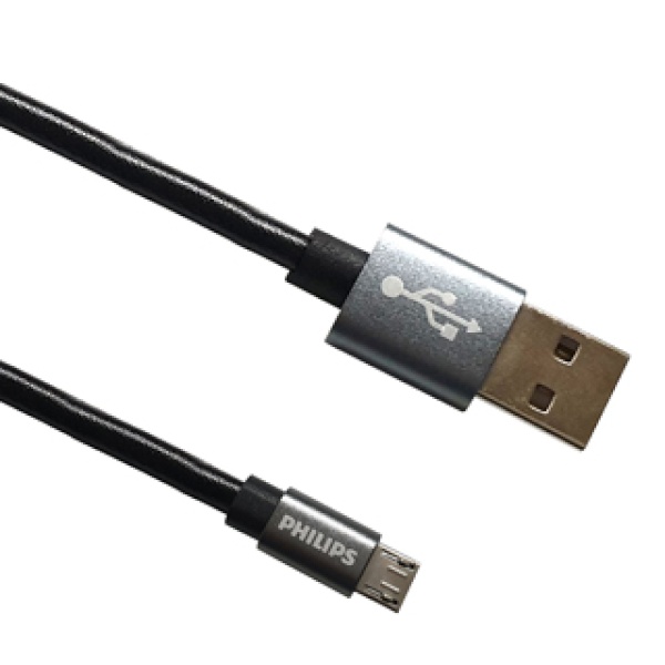 USB-A 2.0 to Micro 5핀 고속 충전케이블 블랙/1.2m