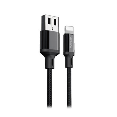 USB-A 2.0 to 8핀 20W 고속 충전케이블 메탈 1.2m