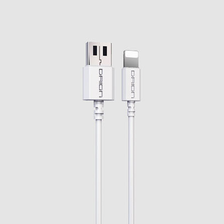 USB-A 2.0 to 8핀 고속 충전케이블 화이트1.5m