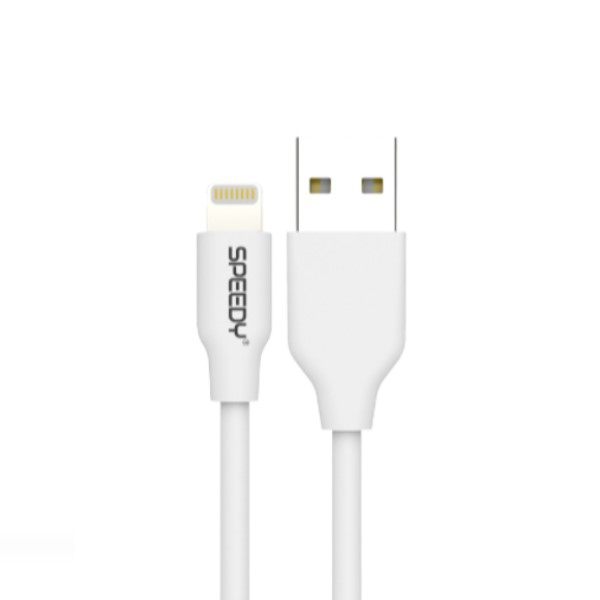 USB-A 2.0 to 8핀 고속 충전케이블 화이트/1m