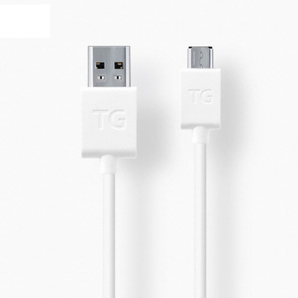 USB-A 2.0 to Micro 5핀 고속 충전케이블 화이트/1.2m