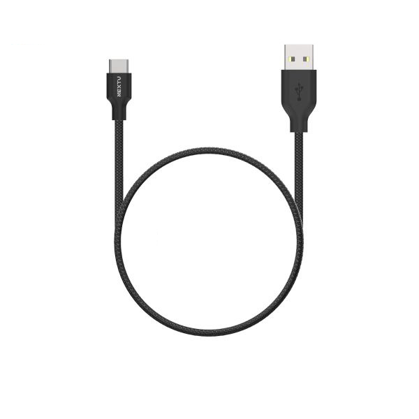 USB-A to Type-C 15W 고속 충전케이블 블랙/0.3m