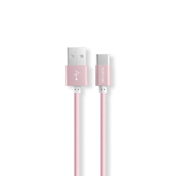 USB-A 2.0 to Type-C 고속 충전케이블 핑크/1.5m
