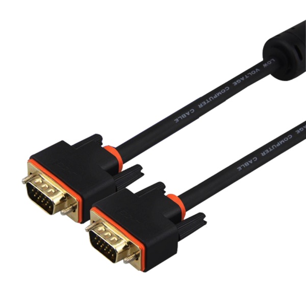 VGA 구형모니터 장거리 연결 케이블 블랙 40m