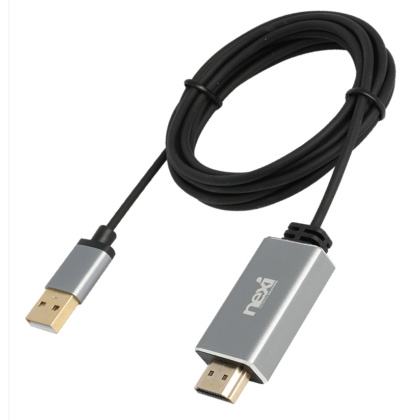 메탈재질 4K@30Hz 입력 USB2.0 to HDMI 케이블형 2m 캡처카드