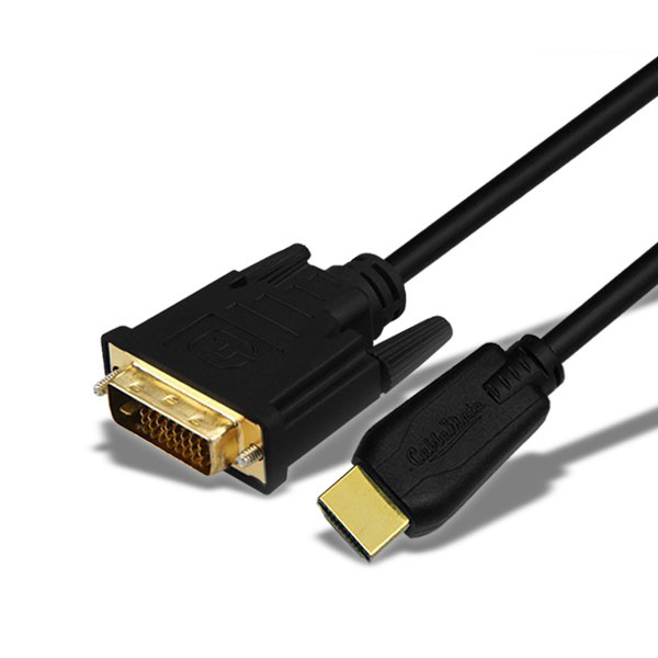 HDMI 변환 DVI 듀얼 모니터 연결 장거리 케이블 15m