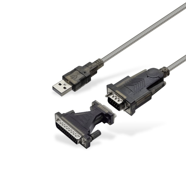 USB2.0 변환 RS232 시리얼 연결 케이블 1.8m