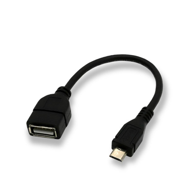 2.0 속도 데이터 전송 USB 변환 케이블 (A to Micro 5핀) 0.15m