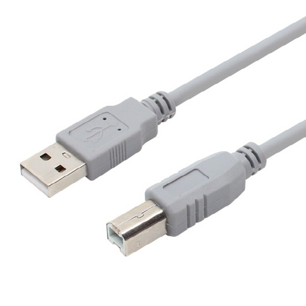 2.0 속도 데이터 전송 USB 변환 케이블 (A to B) 1.2m