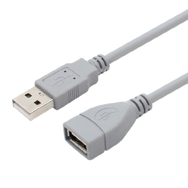 1.8m 길이 확장된 연결 범위 제공 USB 연장 케이블 (A to A)
