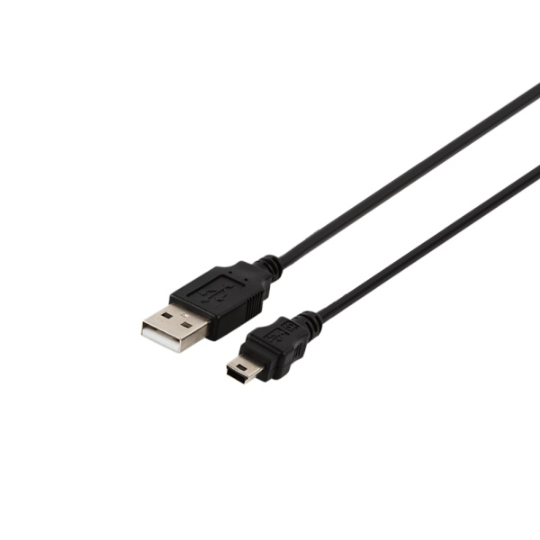 직열버스 USB-A 2.0 to Mini 5핀 케이블 블랙 2m