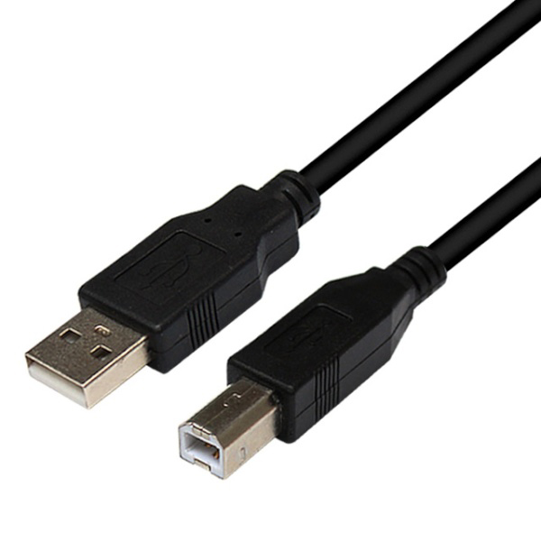USB 2.0 변환 케이블 (A to B) 3m (블랙)