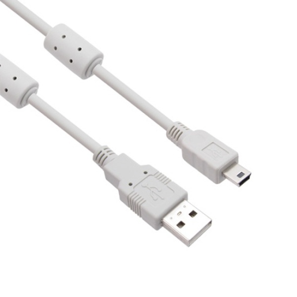 3m 길이 안정적인 연결 USB-A 2.0 to Mini 5핀 변환 케이블