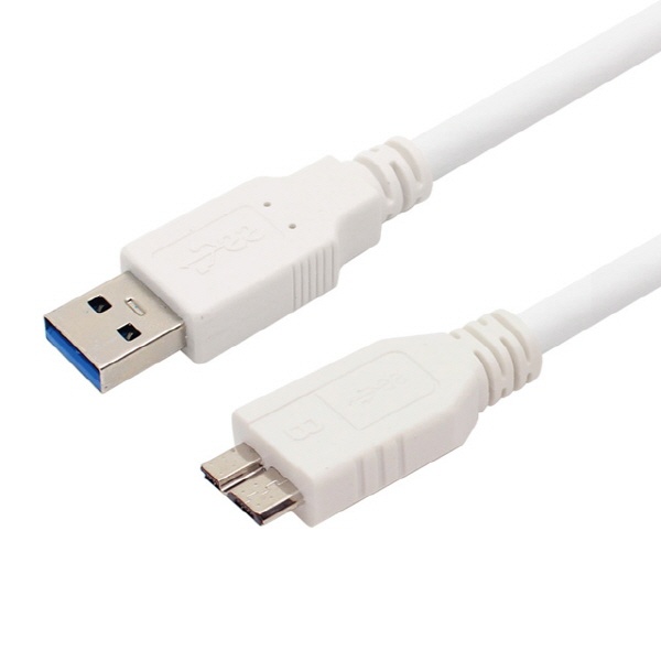 0.3m 길이 고속 데이터 전송 USB 3.0 A to Micro B 변환 케이블